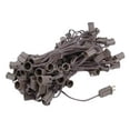 thumbnail image 5 of Novelty Lights 100 Foot C9 Outdoor String Light Christmas Stringer - Patio String Lights - Intermediate Base (C9/E17) - 12" Spacing - Brown Wire, 5 of 5