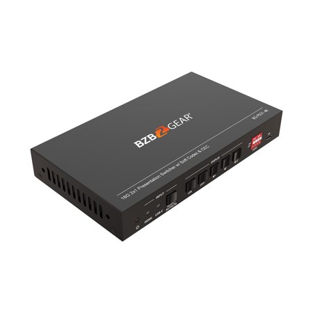 UPC: 0850009357137 | BZBGEAR 2-Port 4K UHD KVM and Presentation Switcher with HDMI  USB-C and USB 3.0