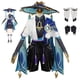 thumbnail image 3 of Scaramouche-Disfraz de Genshin Impact para hombre, conjunto de zapatos, peluca de Wanderer, Anime, fiesta de Halloween, uniforme de Cosplay, Kunikuzushi, 3 of 4
