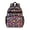 Black-169, variant on Palm Leaf Waterproof School Backpack - Ergonomic Spine-Protecting Book Bag for Students & Light Travelers