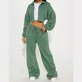 thumbnail image 4 of 2026 New Women's Two-Piece Fashionable Long-Sleeved Sports Casual Sweatshirt Set, 4 of 5