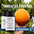 thumbnail image 5 of Natural Herbs Hemorrhoids Capsules - Our Best Hemorrhoid Relief Supplement - Premium Natural Herbs Strength Hemorrhoids Capsules - Hemorrhoids Natural Herbs Hemorrhoid Treatment Hemorrhoids Treatment, 5 of 7