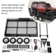 thumbnail image 1 of 1/10 Remolque de automóvil, Accesorio de Remolque de Metal Trail para automóvil con Cuatro neumáticos Apto para TRX4 1/10 RC Car Khall Tendencias, 1 of 6
