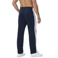 thumbnail image 3 of Men's Sweatpants Athletic Lounge Pants Open Bottom Casual Jersey Pants for Men with Pocket Navy S, 3 of 7