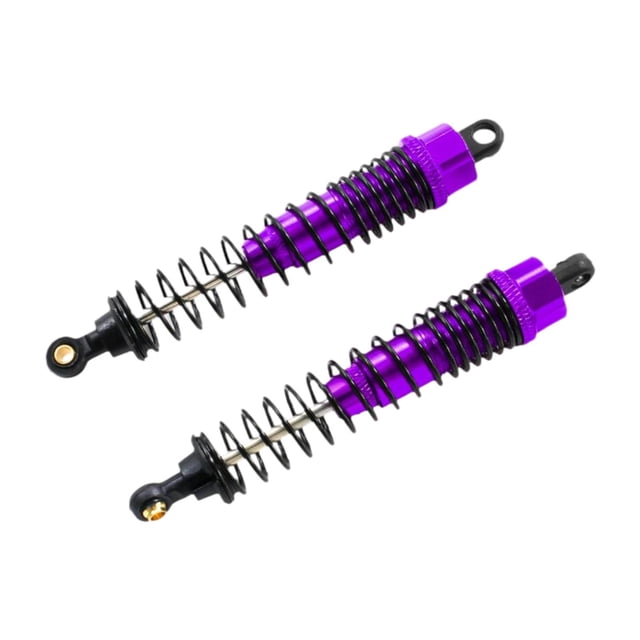 Milaget RC Car Shock Absorber Replacement Parts Metal Spring for 108004 1:10 Replace Violet