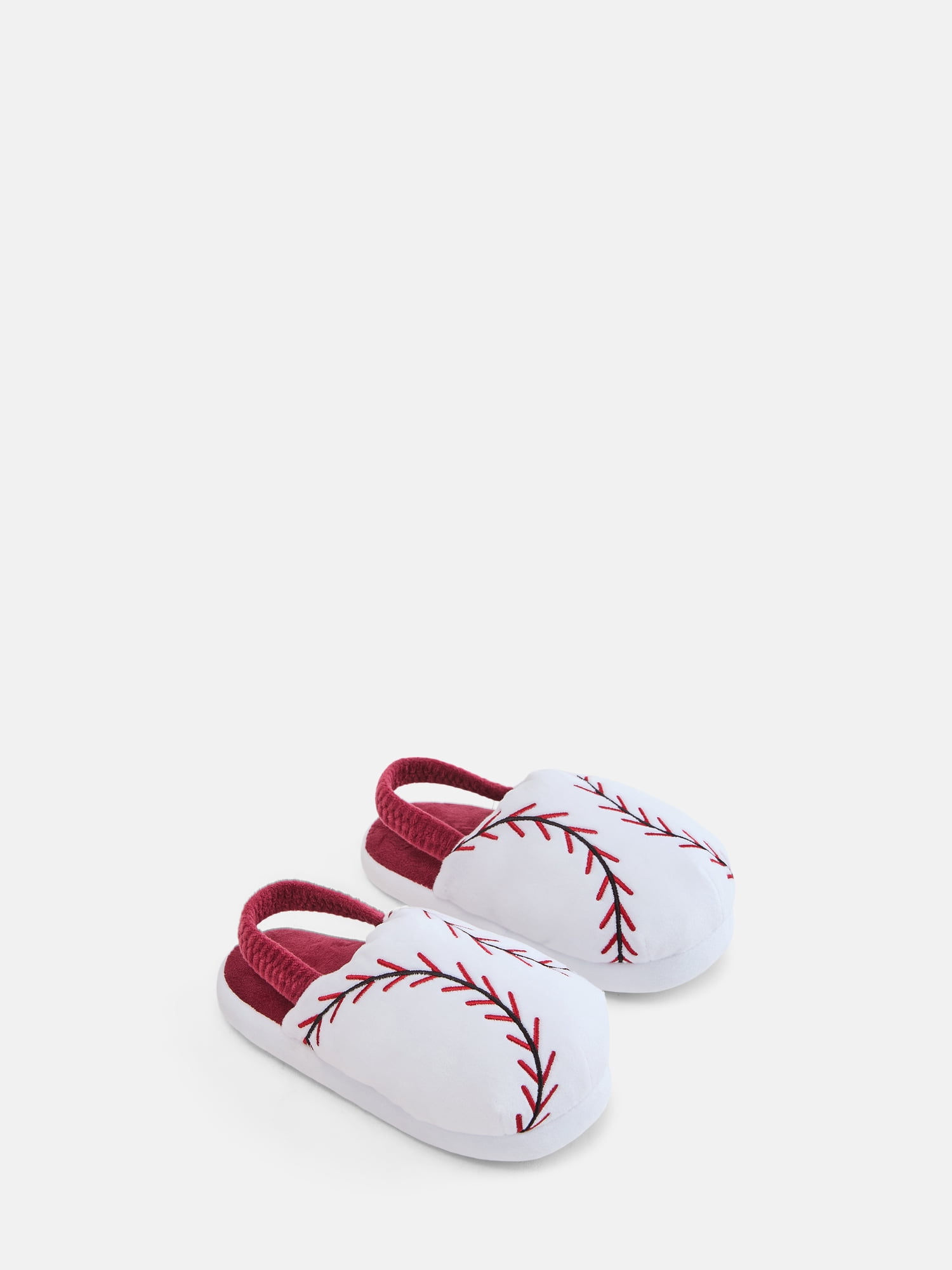 Wonder Nation Toddler Boys Sports Puffed Scuff Slippers