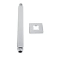 thumbnail image 2 of Square Stainless Steel Top Shower Arm, Practical Ceiling Shower Arm, For Home Bathroom Hardware Shower Room Hardware Hotel, 2 of 8