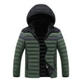 thumbnail image 3 of Boys Outerwear Thick Padded Hooded Jacket for Autumn and Winter Fashionable Casual Comfort with Warm Layering, 3 of 3
