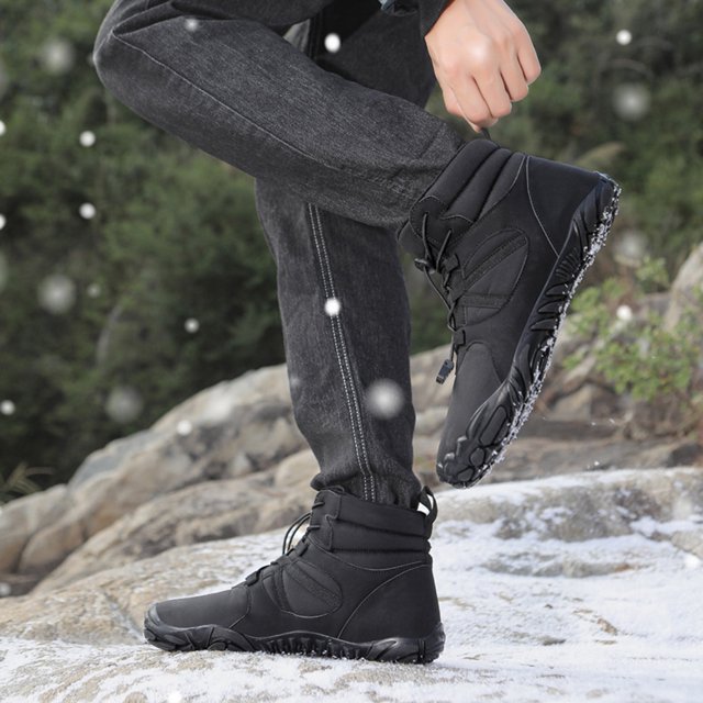 Botas de Nieve Invierno Térmicas Antideslizantes Impermeables para Hombre Mujer (43) Negro Wdftyju Tenis De Mujer Tenis De Hombre