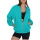 thumbnail image 1 of Chaquetas y abrigos casuales sin capucha de manga larga para mujer, sudaderas extragrandes con cremallera, chaqueta, abrigo, manga larga, informal, otoño, ropa para adolescentes, abrigo para mujer, 1 of 5