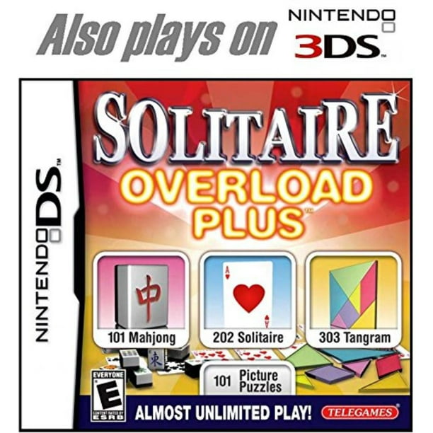 Solitaire Overload Plus Nintendo Ds Some Of The Outstanding Features Include By Brand Telegames Walmart Com Walmart Com