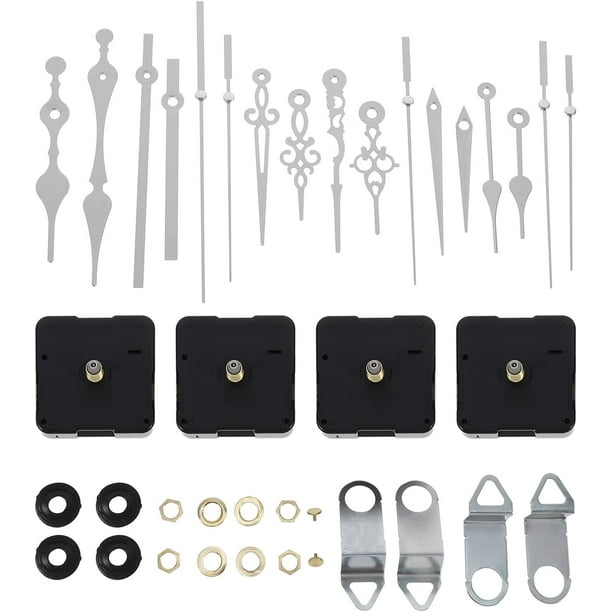 NinebeCJ 4 Set Clock Movement Mechanism, Clock Mechanism Clock Hands