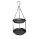 thumbnail image 2 of Comedero para Aves Colgante, Bebedero para Aves, con Bandeja de Doble Capa, Dispensador de Semillas, Tazón de Agua, con Diámetro de 22 cm, Incluye Cadena para Colgar para Jardín, Patio, Terraza, 2 of 8