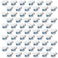 thumbnail image 1 of Conectores de cable coaxial Weewooday F-Type RG6, 60 unidades, azul, 1 of 7