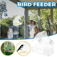 thumbnail image 2 of Wovilon Bird Feeders Outdoor Bird Feeder Outdoor Acrylic Windbreak Ball Bird Feeder, 2 of 6
