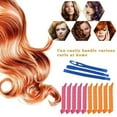thumbnail image 5 of Magic Curler Spiral Curl Magic Styling Set No Heat Curler Color Curler Long Hair With Styling Hook Tool (55Cm), 5 of 11