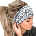 thumbnail image 1 of Diadema elástica con estampado de bolas para mujer, 1 bandana para el pelo, pañuelo para la cabeza para mujer, 1 of 3