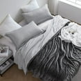 thumbnail image 3 of Coma Inducer Some Like it Hot - Some Like it Cold - ® Oversized Comforter Set - Cooling Gray Oversized Queen, 3 of 5
