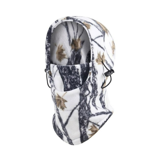 Feltree Masque Facial de Moto Couverture Chaude Protection contre le Froid Hivernal Hommes et Femmes Masque de Ski Coupe-Vent