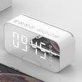 thumbnail image 2 of reloj despertador bluetooth Digital , Electronic LED Time Display, Alarm Settings, Temperature Sensing, Bedroom Electric Clocks, C - Fanmusic reloj despertador bluetooth, 2 of 7