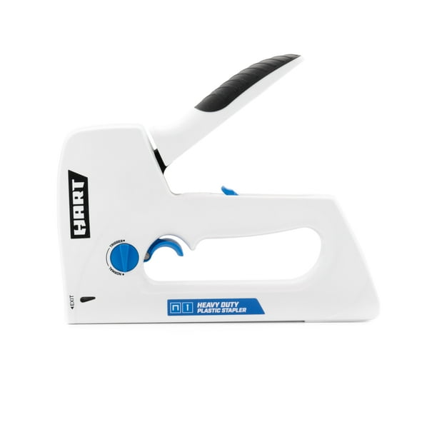 HART Heavy Duty Plastic Stapler for Upholstery and Home Repair Projects