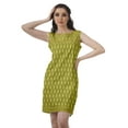 thumbnail image 1 of Moomaya Sleeveless  Shift Dress Back Slit Scoop Neck Plus Size Summer Dresses, 1 of 4