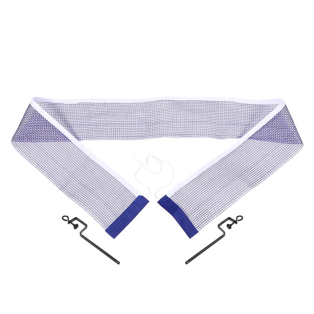 CIMAXIC Filet de Tennis de Table et Poteau Filet en Nylon Portable pour Entraînement de Pingpong Polyvalent