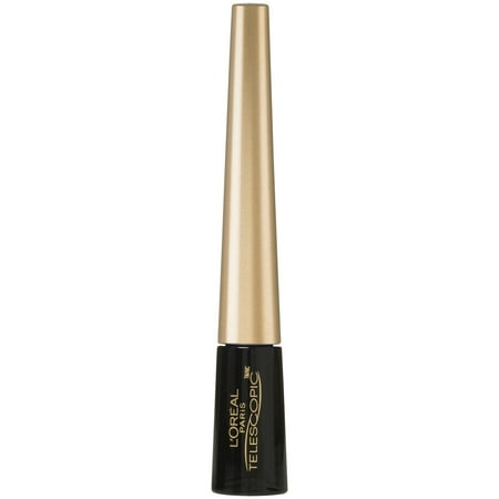 L'Oreal Paris Telescopic Precision Liquid Eyeliner, Black, 0.08 fl. oz.