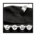 thumbnail image 5 of 6pzs Gorro De Cheff Gorro Para Cocina Estilo Turbante Unisex Malubero Negro, 5 of 5
