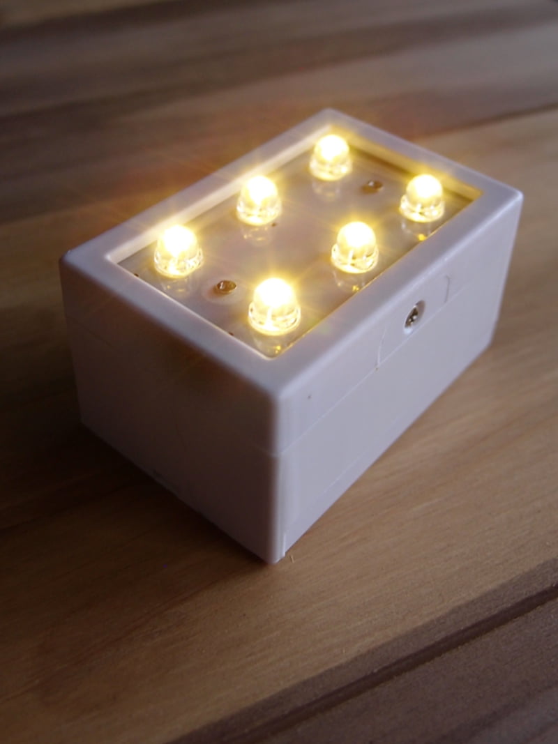 MoonBright BULK PACK (6) 6LED Luminary / Luminaria Bag Lights, Warm