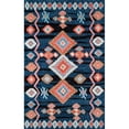 thumbnail image 1 of Momeni MARGEMGX-4NVY3656 Margeux Chinois Machine Made Area Rug&44; Marine - 3 Pi 6 Po x 5 Pi 6 Po, 1 of 1