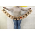 thumbnail image 1 of Inkdotpot Welcome?Home Pre Strung Bunting Housewarming Rustic Kraft Photo Props Home Party Sign Wall D?cor Banner Flags, 1 of 6