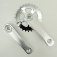 thumbnail image 1 of 28T 114Mm Kids Bike Crankset Single Speed Crank Set Square Hole, 1 of 10