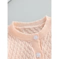 thumbnail image 5 of GXFC Toddler Girls Fall Knitted Sweater 6M 12M 18M 2T 3T Kids Girls Long Sleeve Button-down Closure Cardigan Tops Children Girls Casual Warm Autumn Winter Clothes, 5 of 8
