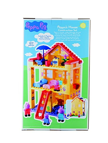 peppa pig peppa's house construction set