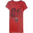 thumbnail image 1 of Adidas T-Shirt Graphique D.C. United pour Femmes, Rouge, Petit, 1 of 2