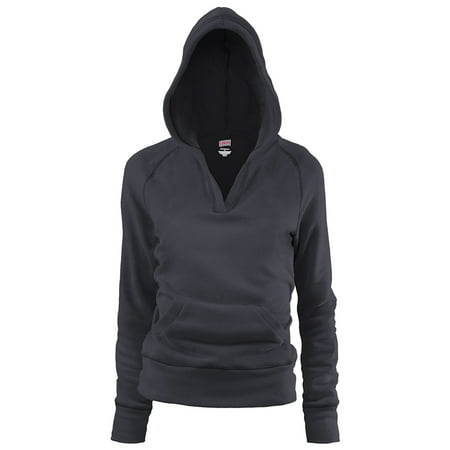 Girls Lightweight Rugby Deep V Hoodie
