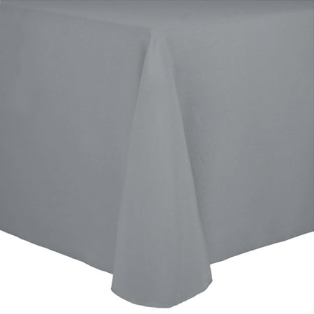 

Ultimate Textile Cotton-feel 108 x 132-Inch Oval Fine Dining Tablecloth