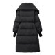 thumbnail image 5 of Parkas de manga larga para mujer, chaqueta con bloques de color, mangas largas y bolsillos con cremallera, top de poliéster para mujer, 5 of 5
