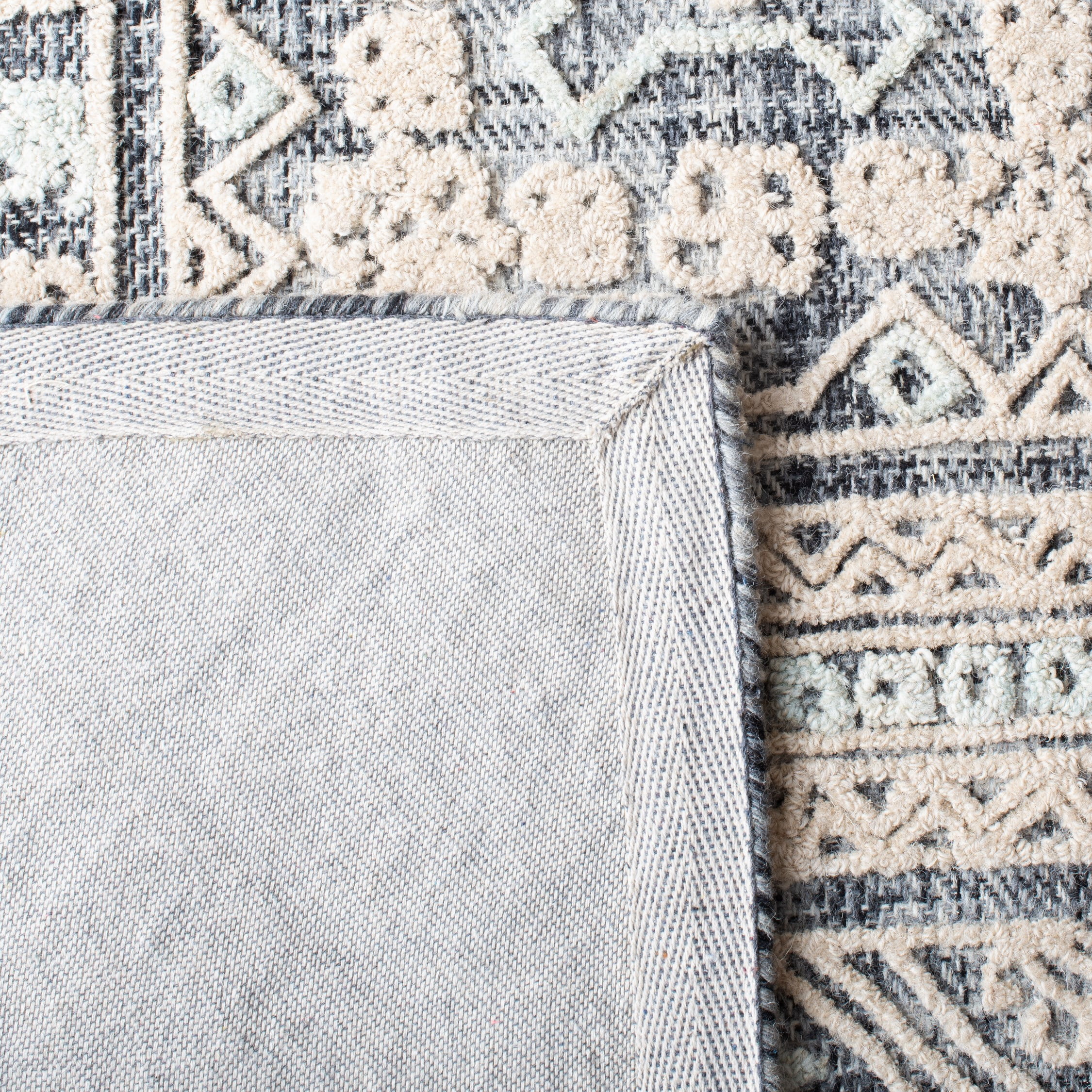 SAFAVIEH Aspen Katina Geometric Area Rug, Charcoal, 3' x 5'