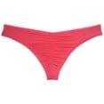 thumbnail image 2 of Men's Mini Briefs Shiny Spandex Underwear Lining Stretchy Sexy Micro Boxer Pouch Bikini Bodywear Pink-M, 2 of 3