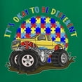 thumbnail image 5 of Wild Bobby Its Okay to Be Different | Truck Autism Awareness Men Tee, 5 of 5