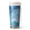White, variant on 18oz Travel Coffee Mug, 316 Stainless Steel Vacuum Insulated Tumbler with 2-in-1 Straw Lid & Strap, Turquoise Marble Watercolor Print