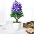 thumbnail image 4 of Simulation Flower Bouquet Living Room Table Flower Arrangement Flower Decoration Vase Potted, 4 of 6