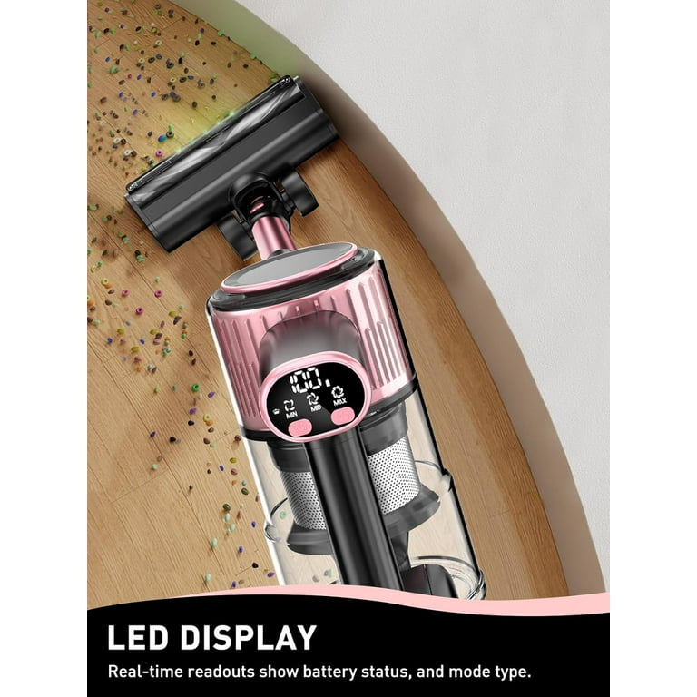 Cocbny Cordless Vacuum Cleaner, 8 in 1 Lightweight Stick Vacuum