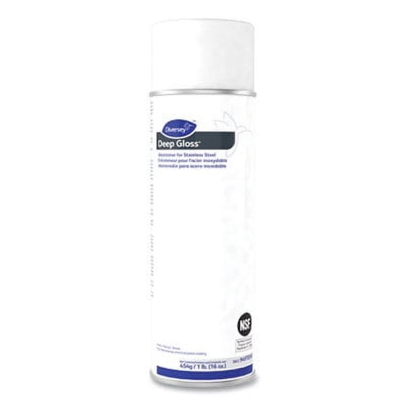 Diversey Deep Gloss® Stainless Steel Maintainer, 16 Oz Bottle