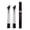 Black*2, variant on EIGSHOW Eyeliner Brush Angled Eyeliner Brush Fine Eyeliner Precision Gel Eye Liner Makeup Brush E835