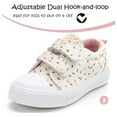 thumbnail image 5 of Bocca Kid's Walking Sneakers Colorful Girls Canvas Shoes Size 9, 5 of 6