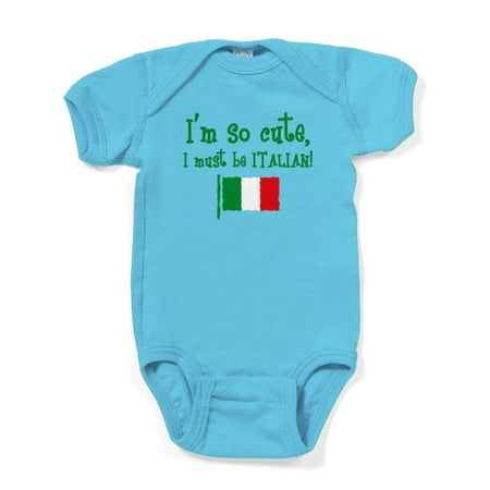 

CafePress - So Cute Italian - Cute Infant Bodysuit Baby Romper