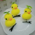 thumbnail image 6 of Yoetaun Cute Yellow Duck Hairpin Fun and Unique Hair Accessory for Kids and Women Cartoon Hair Clip Fashionable Headpieces Color 5, 6 of 8